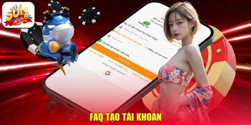 FAQ tạo tài khoản