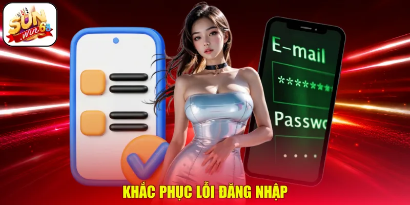 Khắc phục lỗi đăng nhập